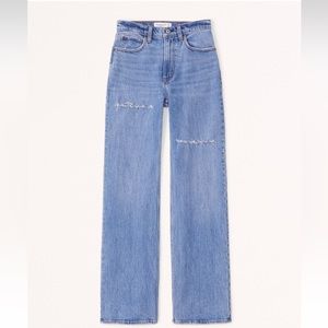 Abercrombie 90s high rise relaxed denim